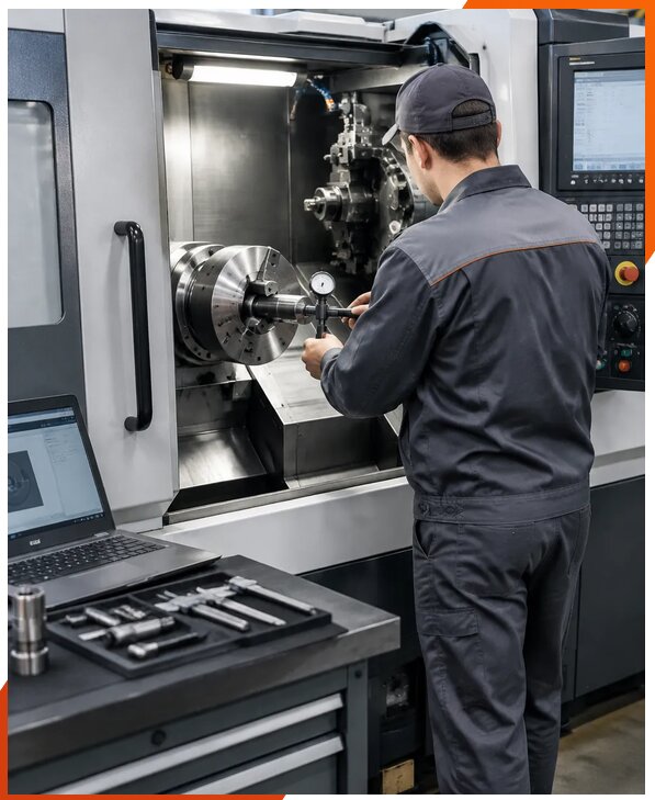 Монтаж и пусконаладка токарных станков с ЧПУ от 25700 р. | ЮнионикРу